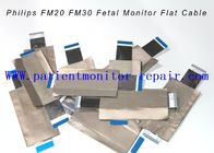 फिलिप्स FM20 FM30 भ्रूण मॉनिटर चिकित्सा उपकरण भागों के लिए फ्लैट केबल