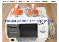 रोगी मॉनिटर डिफिब्रिलेटर मरम्मत निहोन कोहेन कार्डियोलाइफ टीईसी -7511 सी डिफिब्रिलेटर