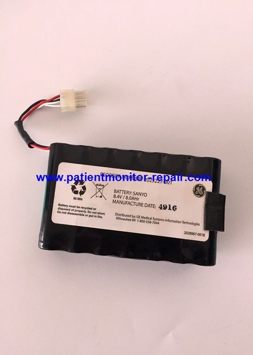 चिकित्सा उपकरण बैटरी जीई DASH2500 रोगी मॉनिटर मूल बैटरी 2023227-001