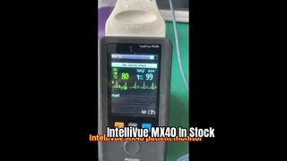 स्टॉक मेडिकल पार्ट्स में IntelliVue MX40 रोगी मॉनिटर