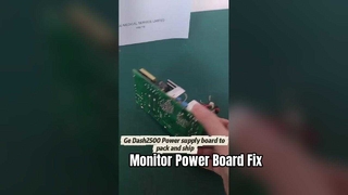 रोगी मॉनिटर DASH2500 पावर बोर्ड मरम्मत प्रतिस्थापन